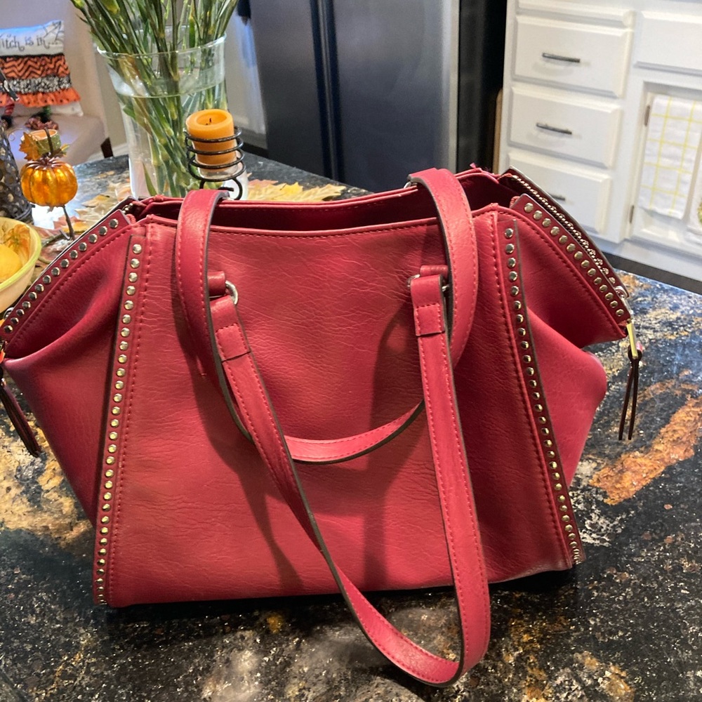 INC Cranberry Purse